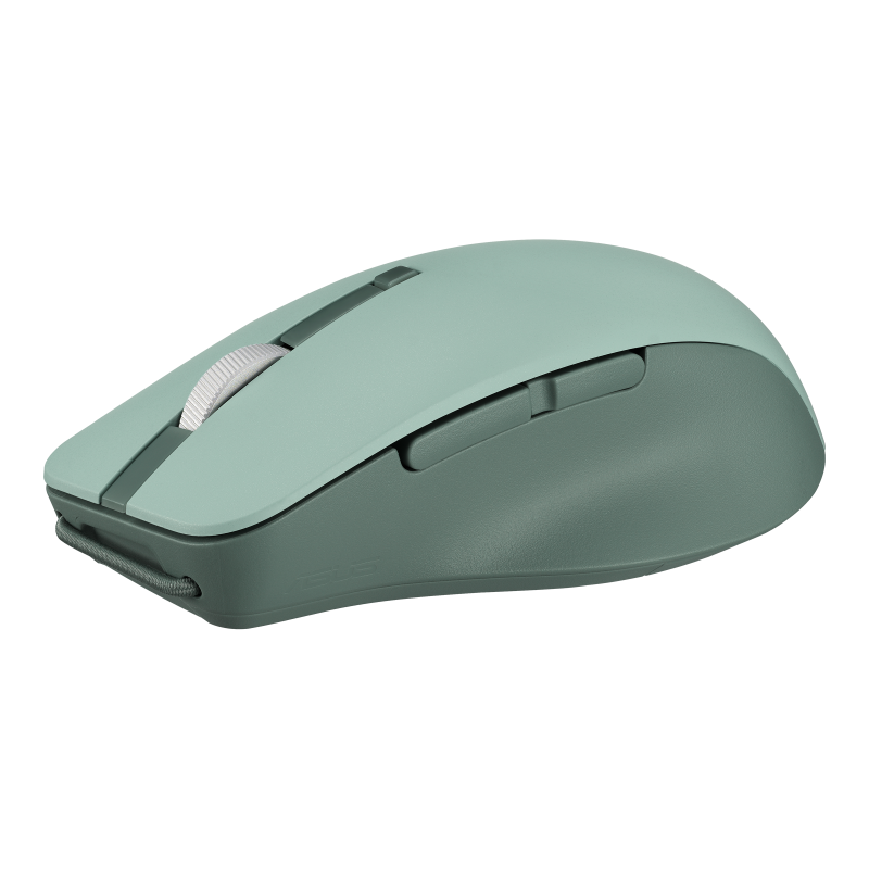 ASUS SmartO 靜音無線滑鼠 (MD200)抹茶綠色